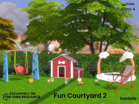 The Sims Resource - Fun Courtyard 2 Sims 4 Cc Maxis Match Outdoor, Sims 4 Cc Outdoor Activities, Sims 4 Cc Functional Playground, Sims 4 Daycare Cc, Sims 4 Playground Cc, Sims 4 Activities Cc, Sims 4 Backyard Cc, Sims 4 Cc Outdoor Furniture, Sims 4 Outdoor Cc