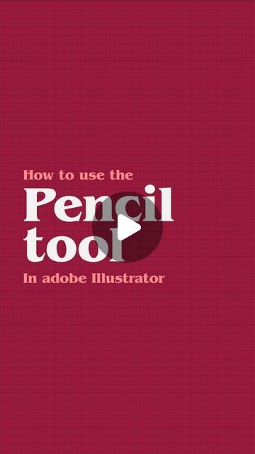 Adobe Illustrator Projects High School, Pencil Tool Illustrator, Adobe Illustrator Tips And Tricks, Illustrator Tricks, Illustrator Tools, Illustrator Hacks, Illustrator Tips, High School Project, Pencil Tool