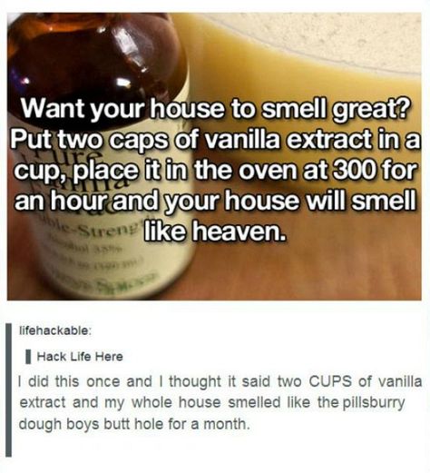 House Smell Good, House Smell, Funny Tumblr Posts, Life Hack, It Goes On, Household Hacks, Cleaning Tips, Simple Life, Tumblr Posts