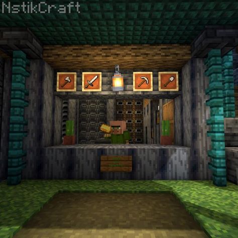 Forge Minecraft, Fantasy Forge, The Blacksmith, Survival Mode, Minecraft Creations, Step Inside, Blacksmithing, Minecraft, Cool Photos