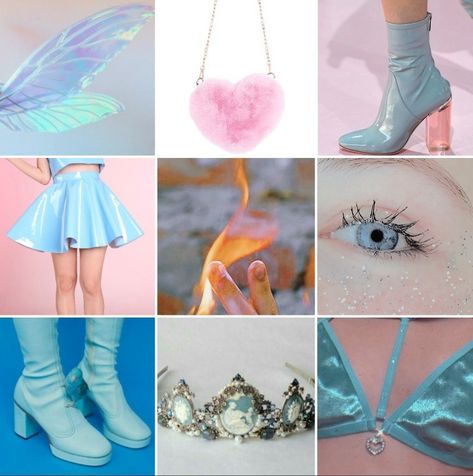 Winx Club Moodboard, Winx Club Bloom, Id Design, Hip Bag, Winx Club, Mood Boards, Different Colors, Heart Shapes, Collage