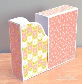 Card case - Cameo, Circuit, Lawn Fawn Card Box Holder, Envelope Punch Board, 3d Paper Crafts, Craft Room Organization, Box Card, Card Storage, Lawn Fawn, Craft Box, Diy Box