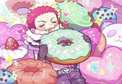 Katakuri donuts One Piece Katakuri, Katakuri One Piece, Katakuri Charlotte, Charlotte Family, Charlotte Katakuri, Big Mom Pirates, Big Mom, One Piece Meme, One Piece Funny