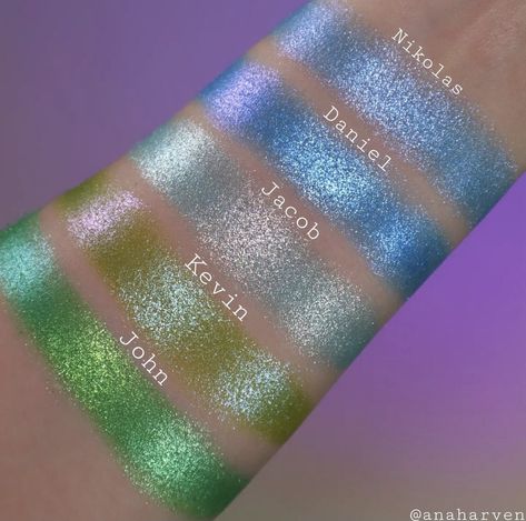 Oden’s Eye single shadow swatches by Anaharven on Instagram Indie Makeup, Makeup Swatches, Makeup Inspiration, Makeup Tips, Face Makeup, Skin Care, Skin, Makeup, On Instagram