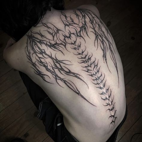 Sigil Tattoo, Back Tattoos For Guys, 3d Tattoos, Tattoo Style Drawings, Spine Tattoos, Dream Tattoos, Black Ink Tattoos, Dope Tattoos, Simplistic Tattoos