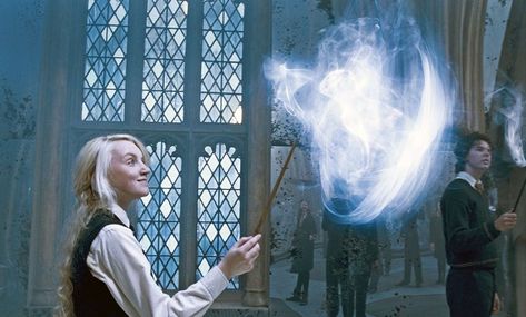 Harry Potter Expecto Patronum, Citate Harry Potter, Harry Potter Wall, Ravenclaw Aesthetic, Harry Potter Spells, Desenhos Harry Potter, Images Harry Potter, Potter Facts, Newt Scamander