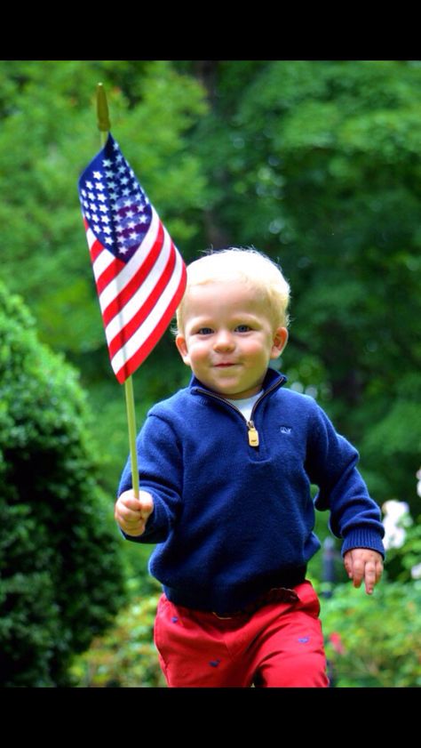 Fourth of July #socute Preppy Kid, Patriotic Baby, Preppy Kids, Old Glory, Tiny Humans, American Pride, God Bless America, Cutie Pie, Petunias