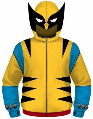 Wolverine! Easy to do Halloween costume. Super Villain Costumes, Wolverine Costume, Villain Costumes, Hoodie Costume, Men's Uniforms, Nurse Costume, Costume Shirts, Super Villains, High Quality T Shirts