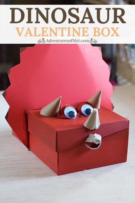 Class Valentines Box Ideas, Triceratops Valentine Boxes, Dino Valentine Boxes For Boys, Dinosaur Valentine Box Ideas, Dinosaur Valentine Boxes For Boys, Dinosaurs Crafts, Valentine Board, Dino Valentines, Diy Valentines Box