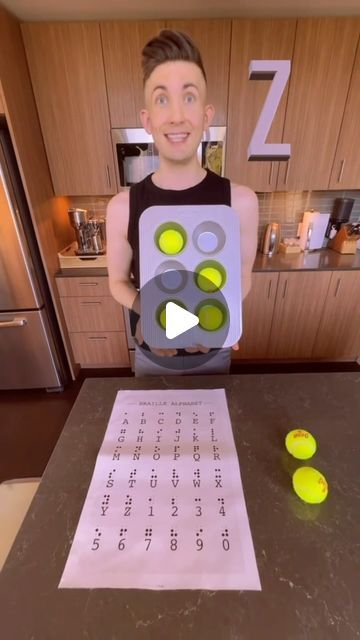 Matthew & Paul on Instagram: "I don’t know about you, but in order to memorize anything I have to connect it to something else. These are all the techniques I invented when memorizing the Braille alphabet. Some of these might work for you, and some might not… but I hope you learned at least one new thing! #blind #braille #tips #memorize #disabilityawareness" How To Read Braille, Braille Activities For Kids, English Sign Language, Braille Activities, Braille Reader, Braille Alphabet, Steam Kids, Sign Language Words, Eye Exercises