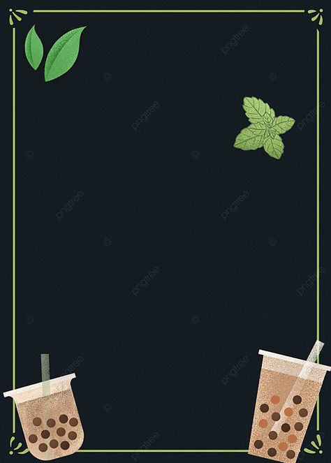 Milk Tea Black Simple Border Background Milktea Menu Background Design, Milktea Menu Design Template, Milk Tea Menu Background Design, Milktea Background Design, Milk Tea Background Design, Milktea Menu Design, Milktea Aesthetic Background, Milk Tea Background, Milktea Aesthetic