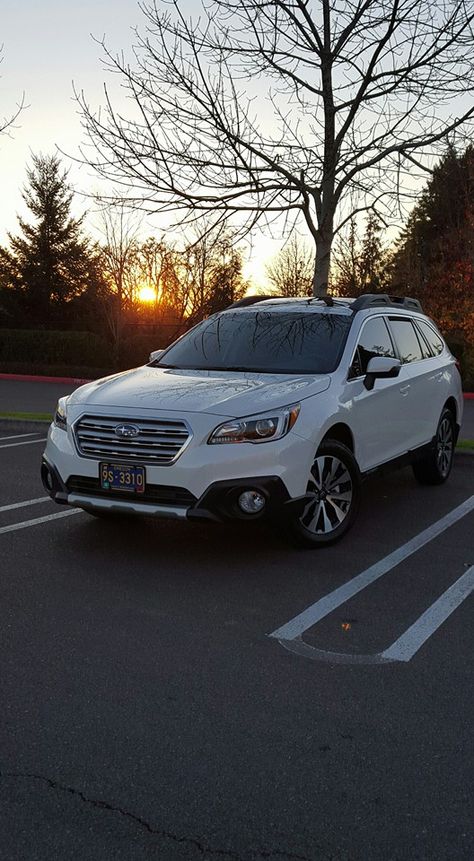 My 2015 Subaru Outback 3.6R at sunset. Sweet ride. Subaru Outback Aesthetic, Mazda Mx5, Subaru Outback, 2024 Vision, Subaru, Mazda, Dream Cars, Life Hacks, Vision Board