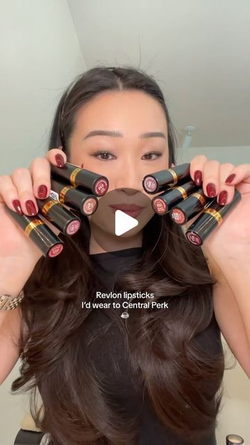 Revlon on Instagram: "We love that you love the nostalgia 🥹❤️  @realangelapark swipes on #SuperLustrous Lipstick in Rum Raisin (Crème), Coffee Bean (Pearl) and Toast of New York (Crème)  What’s your fave Super Lustrous Lipstick shade? 💄" Revlon Glazed Mauve, Revlon Super Lustrous Lipstick Rum Raisin, Revlon Chocolate Velvet, Revlon Lipstick Toast Of New York, Rum Raisin Lipstick Revlon, Revlon Pearl Lipstick, Revlon Coffee Bean Lipstick, Revlon Bare It All Lipstick, Best Revlon Lipstick Shades