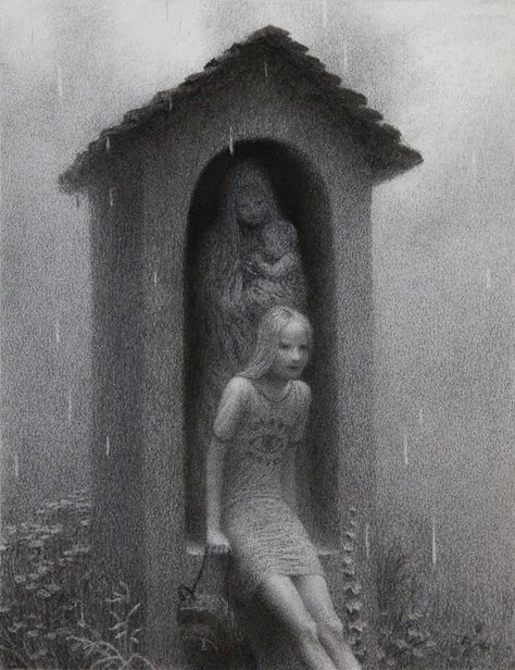 Aron Wiesenfeld, New Works, Scary Art, Arte Horror, Surreal Art, Horror Art, American Artists, Cool Artwork, Dark Art