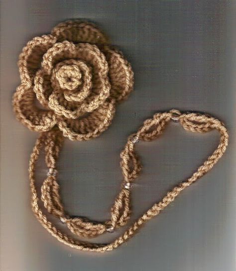 Free Patterns For Crochet, Curtain Tie Backs Diy, Crocheted Rose, Learning Crochet, Crochet Flower Headbands, 3d Crochet, Patterns For Crochet, Crochet Flowers Easy, Crochet Carpet