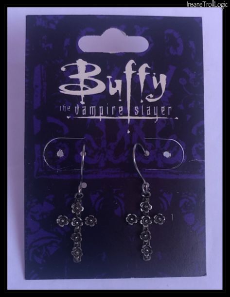 Buffy Jewelry, Fandom Jewelry, Cross Necklaces, Y2k Accessories, Teen Movies, Buffy The Vampire Slayer, Vampire Slayer, Clueless, Jewelry Inspo