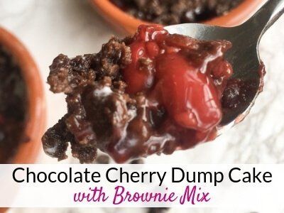 This chocolate cherry dump cake is one of the best dump cake recipes ever! This easy chooclate cherry dessert is made with brownie mix instead of cake mix like traditional dump cakes, so it's full of extra chocolate goodness! Dump Cake With Brownies, Chocolate Cherry Brownie Dump Cake, Brownie Mix Dump Cake Recipes, Cherry Brownie Dump Cake, Brownie Dump Cake Recipes, Brownie Mix And Cherry Pie Filling, Brownies With Cherry Pie Filling, Dump Bars, Brownie Dump Cake