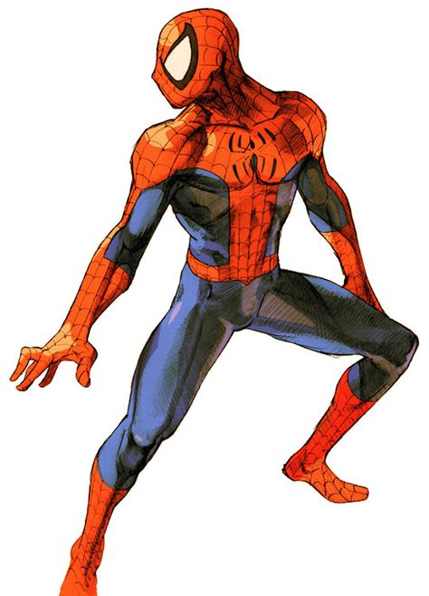 Marvel vs. Capcom 2: Spider-Man (comic series of same name) Capcom Vs, Ultimate Marvel, Capcom Art, Spiderman Comic, Video X, Man Character, Marvel Vs, Spiderman Art, Amazing Spiderman