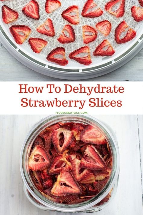 How To Dehydrate Strawberry Slice in a food dehydrator to extend their shelf life. or for a healthy sugar free snack. Dehydrate Strawberries, Dehydrated Strawberries, Sugar Free Snacks, Homemade Buttercream Frosting, Dehydrated Foods, Food Dehydrator, Dehydrated Fruit, Bowl Of Cereal, Strawberry Topping