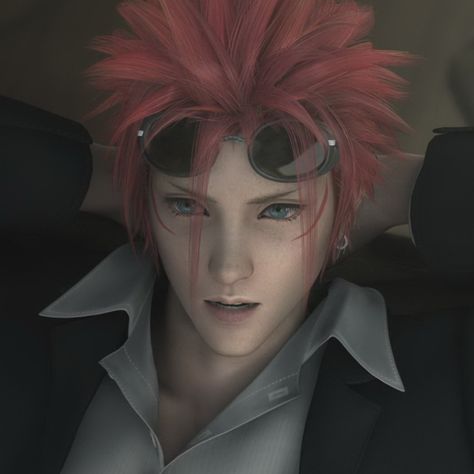 Reno Final Fantasy Vii, Reno Sinclair, Reno Ff7, Advent Children, Final Fantasy Vii Remake, Cheese Grater, Pfp Ideas, Final Fantasy Vii, Character Names