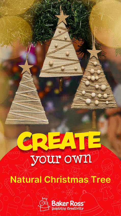 Create elegant holiday décor with our Christmas Tree Decoration, perfect for adults who love neutral aesthetics. Using natural craft supplies and recycled cardboard, you can craft a minimalist and chic Christmas tree ornament 🎄.   #christmasdiy #christmascrafts #treedecorations Christmas Crafts With Kids, Prek Christmas, Chic Christmas Tree, Elegant Holiday Decor, Natural Christmas Tree, Cardboard Christmas Tree, Christmas Tree Craft, Art And Craft Supplies, Group Crafts