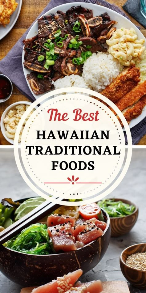 Hawaiian Luau Party Food Dinners, Hawaiian Stir Fry Recipes, Dinner Ideas Hawaii, Hawaiian Pig Roast Luau Food, Hawian Food Sides, Hawaiian Vegetable Recipes, Island Food Ideas, Hawaiian Lunch Plate, Hawaiian Main Dishes