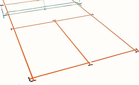 Amazon.com : Cortable Temporary Pickleball Court Lines - Portable Pickleball Court Marking Kit, Pickleball Lines for Court Outdoor or Indoor, Dimensions Of A Pickle Ball Court No Measuring Needed, Net Not Included : Sports & Outdoors Driveway Pickleball Court, Pickleball Court, Pickle Ball, Christmas 2022, Backyard Ideas, Pickleball, Pickles, The Original, Sports