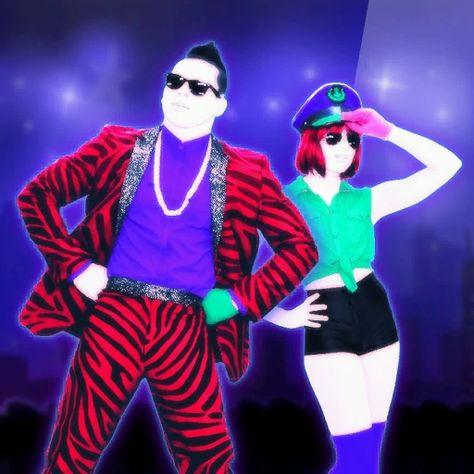 Gangnam Style | Just Dance Wiki | Fandom Just Dance 2014, Just Dance 2017, Just Dance 4, Just Dance 2016, Just Dance 3, Dance Themes, Dance Games, Gangnam Style, Halloween Costumes Makeup