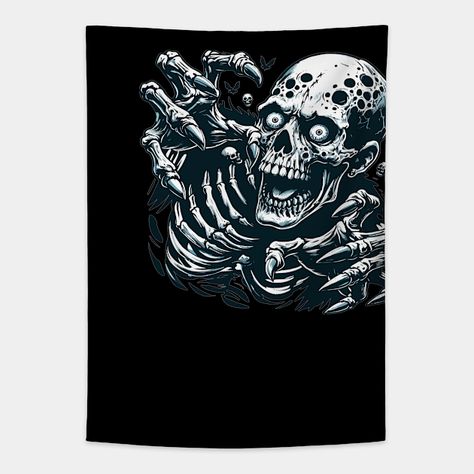 Simple design is for you,share with your loved ones, skeleton horror -- Choose from our vast selection of tapestries to match with your desired size to make the perfect custom tapestry. Pick your favorite: Movies, TV Shows, Art, and so much more! Available in small, medium, large. Perfect for decorations in apartments, bedrooms, and dorm rooms. Horror Tapestry, Skeleton Horror, Apartments Bedrooms, Custom Tapestry, Dorm Rooms, Dorm Room, Simple Design, Simple Designs, Skeleton