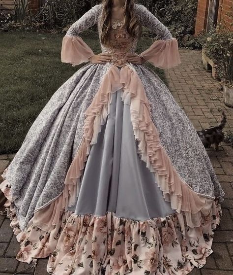 Princess Anneliese, Victorian Dress Gown, Ball Gown Princess, Wedding Dress Ball Gown, Blue Wedding Dress, Rococo Dress, Disney Barbie, Princess And The Pauper, Big Dresses