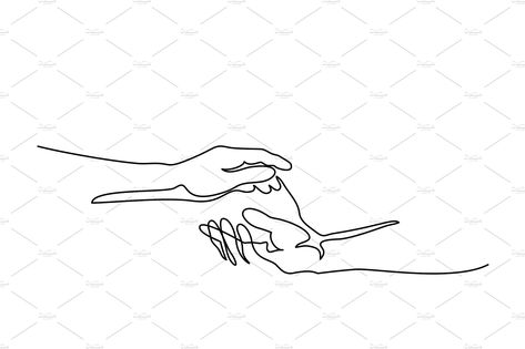 Holding man and woman hands together #drawing#Holding#Continuous#line Hands Drawing Tattoo, Hands Together Drawing, Holding Hands Tattoo, Hand Line Art, Together Drawing, Tattoo Main, Holding Hands Drawing, Continuous Line Tattoo, Beautiful Pencil Drawings