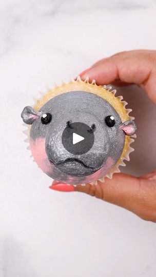 Hippo Cake, Rosy Cheeks, Cupcakes Decoration, Cake Decoration, Cupcake Toppers, The Cutest, Cake Decorating, Cupcake, Right Now