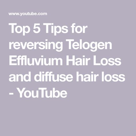 Telogen Effluvium Recovery, Diffuse Hair, Telogen Effluvium, Hair Recovery, Healthy School, Brittle Nails, Diy Spa, Cortisol Levels, Hair Help