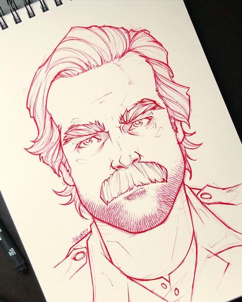 Stranger Things Drawings, Eleven Fanart, Jim Hopper, Harry Potter Art Drawings, Stranger Things Girl, Marvel Characters Art, Stranger Things Art, Anatomy Sketches, Stranger Things Characters