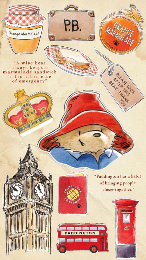 #paddington #joemalone #london Paddington Bear Books, Oso Paddington, Christian Iphone Wallpaper, Scrapbook Images, Fairy Wallpaper, Dorm Posters, Paddington Bear, Iphone Wallpaper App, Vintage Poster Art