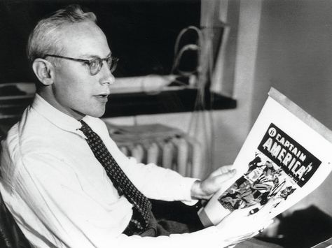 In 1941, superheroes like Captain America were big business for Marvel publisher Martin Goodman. But after the war, as superhero popularity faded, Goodman favored Westerns and romance comics. Comic Book Writer, Lose Arm Fat, Facts You Didnt Know, Romance Comics, Haircuts For Medium Hair, Ms Marvel, Big Business, Animation Studio, Medium Hair