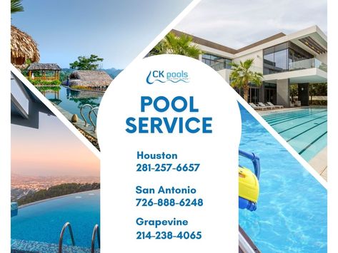 Pool Service Make a splash with our comprehensive pool services! From cleaning to maintenance, we've got you covered. Relax and enjoy crystal-clear waters all season long. 💧🏖️ #PoolService #PoolMaintenance Pool Service, Pool Maintenance, Graphic Designing, Social Ads, Pool Cleaning, Crystal Clear Water, San Antonio, Swimming Pool, Crystal Clear