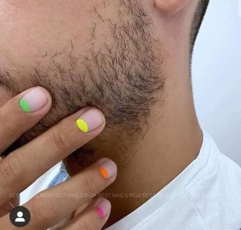 Nail Designs For Men, Nail Polish Ideas Easy, Mens Manicure, Men Nail Polish, Matte Nail Art, Minimal Nails Art, Mens Nails, Moon Nails, Purple Nail Designs