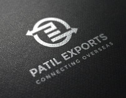 Patil Name Logo, Export Logo, Agro Logo, England Logo, Brand Identity Logo, Profile Logo, Logistics Company, Export Business, Graphic Design Photoshop