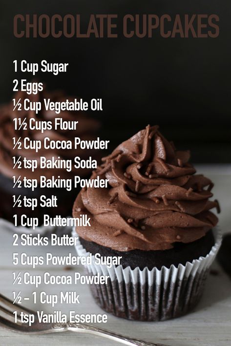 Home Made Chocolate Cupcakes Recipes, Chocolate Cupcakes Moist Recipe, How To Make Cupcakes Chocolate, How To Bake Chocolate Cupcakes, Chocolate Cupcakes Recipes Easy, Cupcake Recipes Chocolate Easy, Easy Chocolate Cupcakes Recipe, Homemade Cupcake Recipes Chocolate, Rich Chocolate Cupcake Recipe