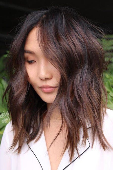 Hair Color Ideas That’ll Make This Summer Feel Totally Fresh for Blondes, Brunettes, and Redheads: Warm Cinnamon Edgy Hair Color, Winter Hair Trends, Wine Hair Color, Hair Color Asian, Wine Hair, Bold Hair Color, Hair Color Formulas, Winter Hair Color, Edgy Hair