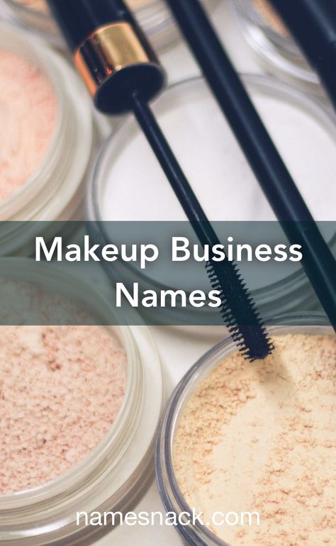 Makeup Pages Names Ideas, Cosmetics Names Ideas, Makeup Business Names, Makeup Artist Names, Creative Instagram Names, Makeup Names, Beauty Salon Names, Pure Makeup, Shop Name Ideas