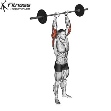 Chest And Triceps Workout, Tricep Workout Routine, Dumbbell Tricep, Triceps Pushdown, Overhead Tricep, Triceps Extension, Chest And Tricep Workout, Tricep Exercises, Back And Bicep Workout