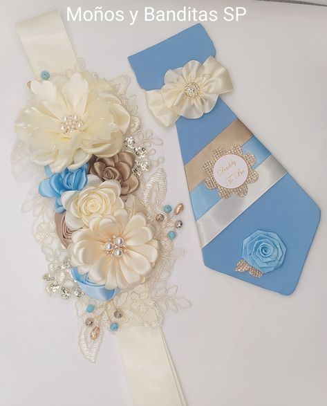 Baby Shower Reveal Ideas, Boho Baby Boy, Ocean Baby Showers, Baby Shower Sash, Baby Shower Pin, Custom Sash, Baby Shower Baskets, Baby Shower Corsage, Headpiece Diy