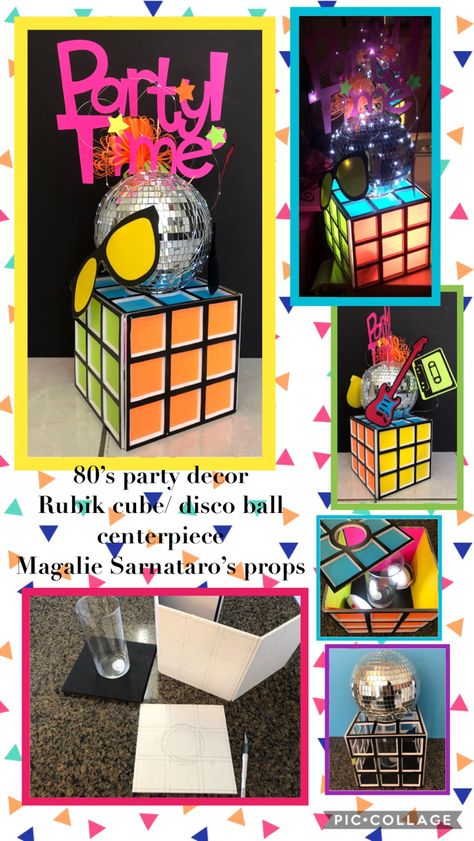 Themed Cocktails, 80s Party Decorations, 80s Birthday Parties, Birthday Theme Decoration, 1980s Party, 90s Theme Party, 40th Birthday Party Decorations, 80s Decor, 80s Theme Party