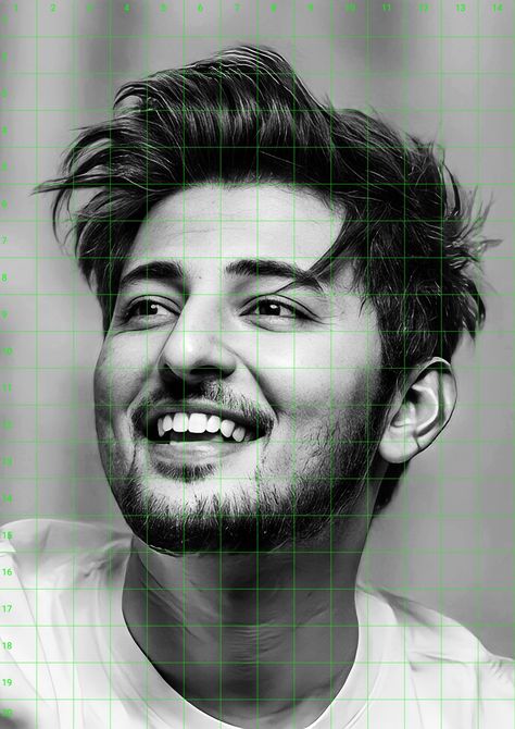 Dershan raval drawing Darshan Raval Portrait Sketch, Darshan Raval Portrait, Darshan Raval Drawing, Indian Celebrity Portraits Drawing, Darshan Raval Sketch, Grid Portrait, Pencil Sketch Tutorial, Artist Corner, Kgf Photos Hd