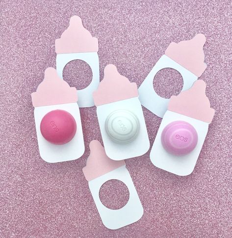 Dibujos Baby Shower, Baby Party Favors, Moldes Para Baby Shower, Delivery Nurse Gifts, Baby Shower Gifts For Guests, Lip Balm Favors, Travel Baby Showers, Eos Lip Balm, Gender Reveal Party Decorations