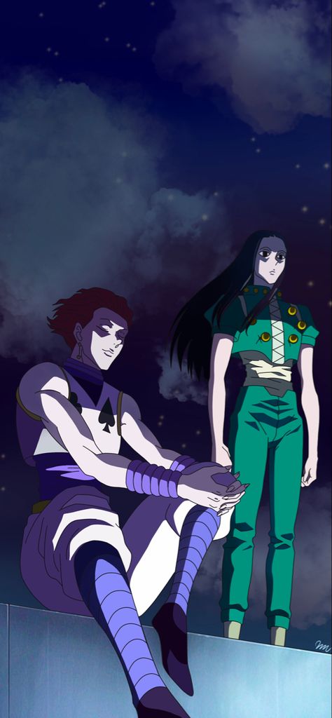 Hunter X Hunter Hisoka And Illumi, Hxh Wallpaper Illumi, Illumi And Hisoka Wallpaper, Hisoka X Illumi Wallpaper, Killua Brother Illumi, Hisoka Full Body Picture, Hunter X Hunter Wallpapers Hisoka, Hunter X Hunter Hisoka X Illumi, Hunter X Hunter Hisoka Fanart