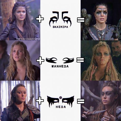 The 100 Grounders, Clarke The 100, Viking Makeup, The 100 Poster, Spirit Costume, The 100 Quotes, The 100 Characters, Lexa Y Clarke, Clarke And Lexa