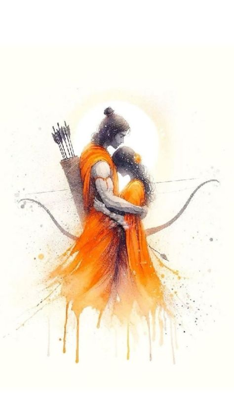 Siya Ram Painting, Ram And Sita, Shri Ram Wallpaper, Ram Sita Photo, The Akatsuki, Rama Sita, राधा कृष्ण वॉलपेपर, Ram Wallpaper, Ram Image